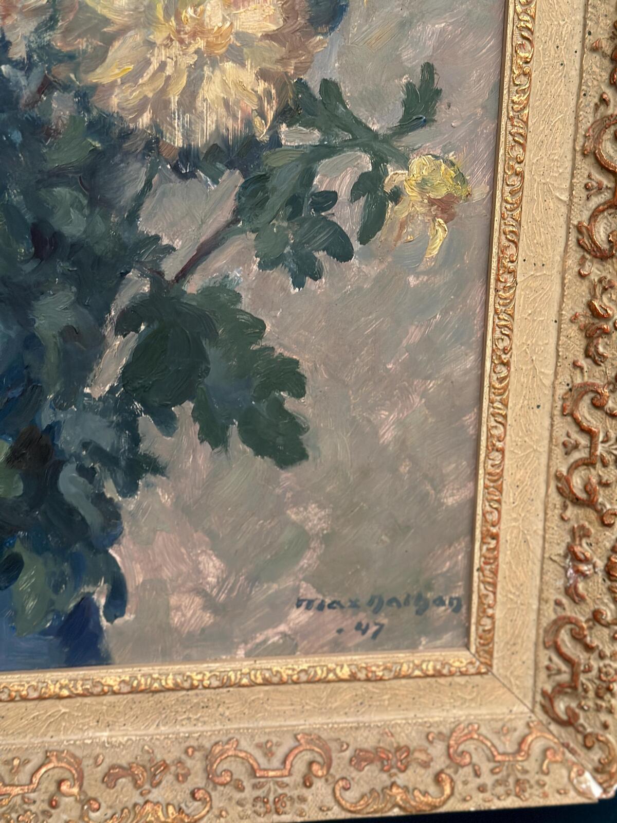 “Chrysanthemums” by Max Hellberg