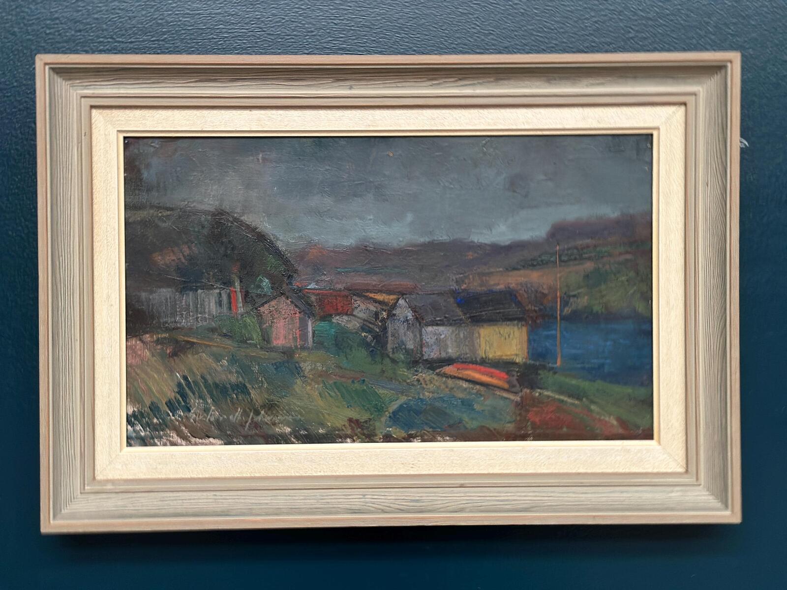 “Village” by Gustav-Adolf Johansson