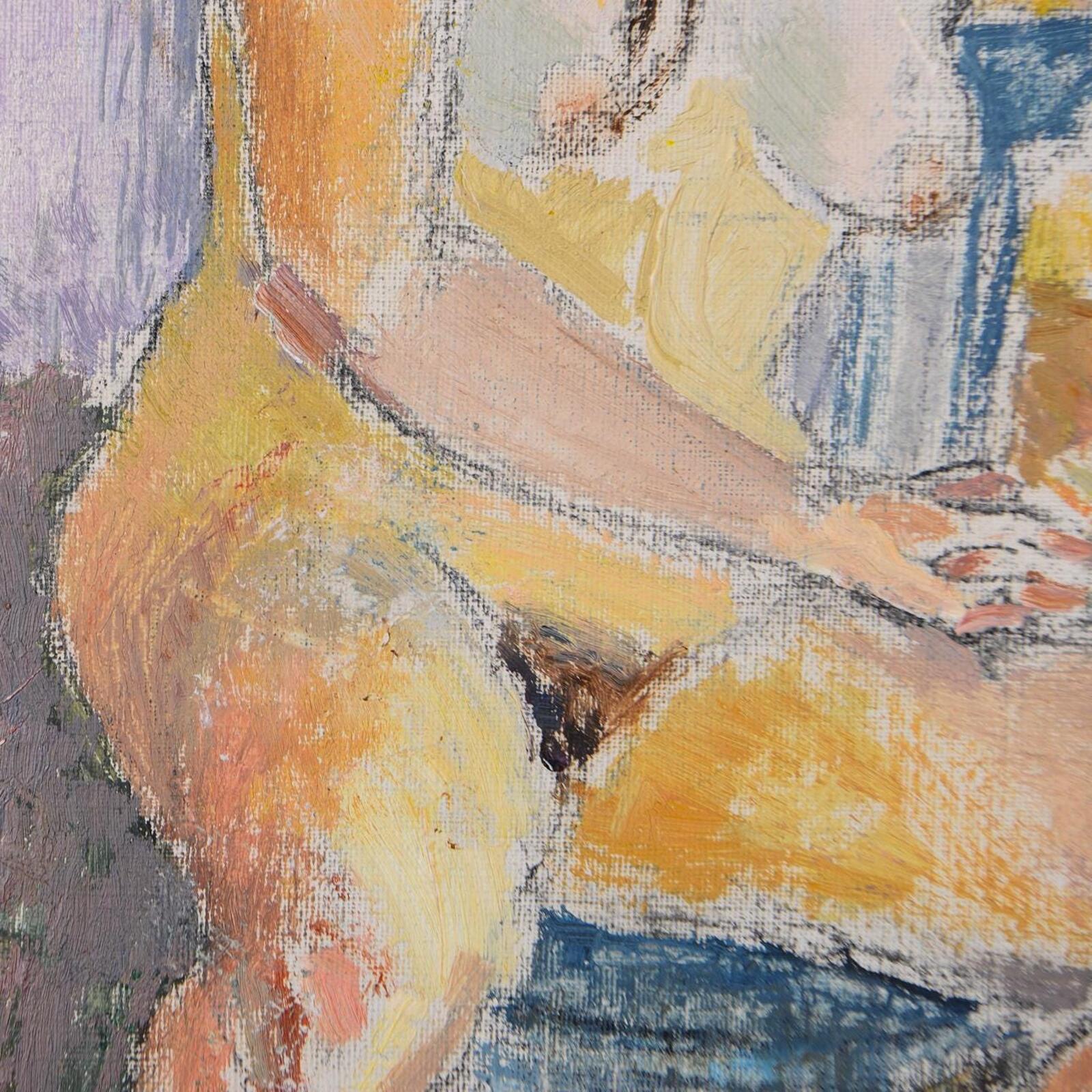 “Nude Study” by Maja Bruun