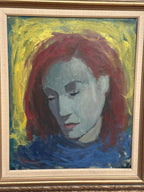“Woman with Red Hair” by Erik Walter Persson