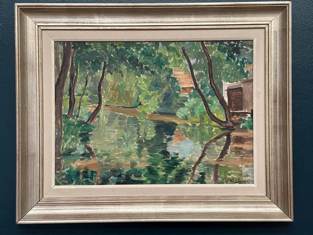 “River Landscape” by J. Westberg