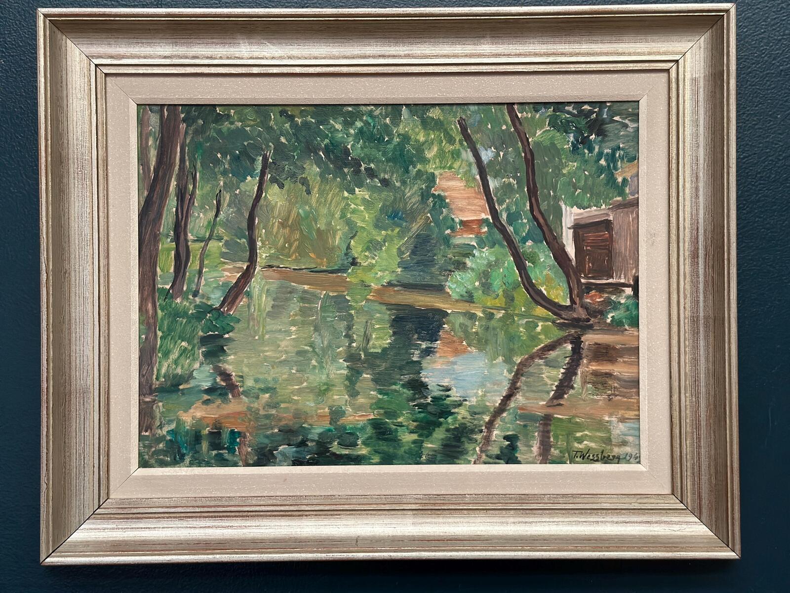 “River Landscape” by J. Westberg