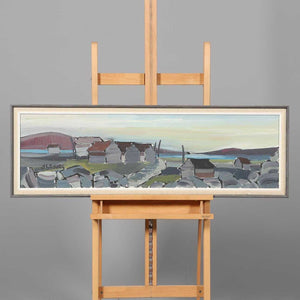 “Coastal Village” by Bo Sjöberg