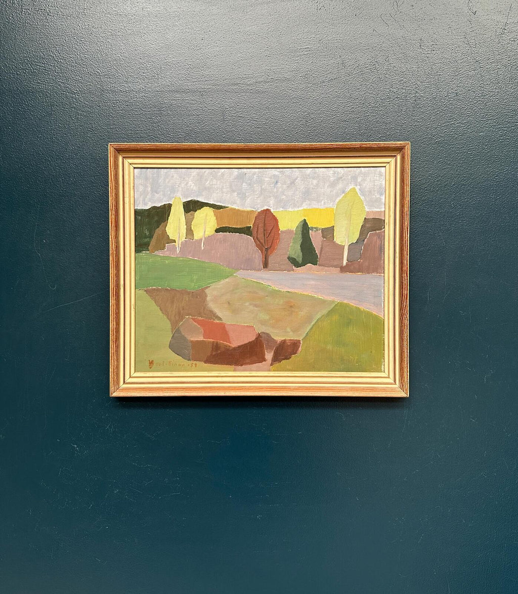 “Trees and Fields” by Carl‑Einar Andersson (1925–1975)