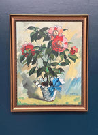"Flower Motif in Pot” by G. Källbom