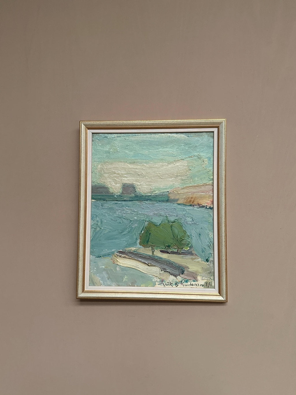 “Coastal Landscape” by Erik Birger Gustafson