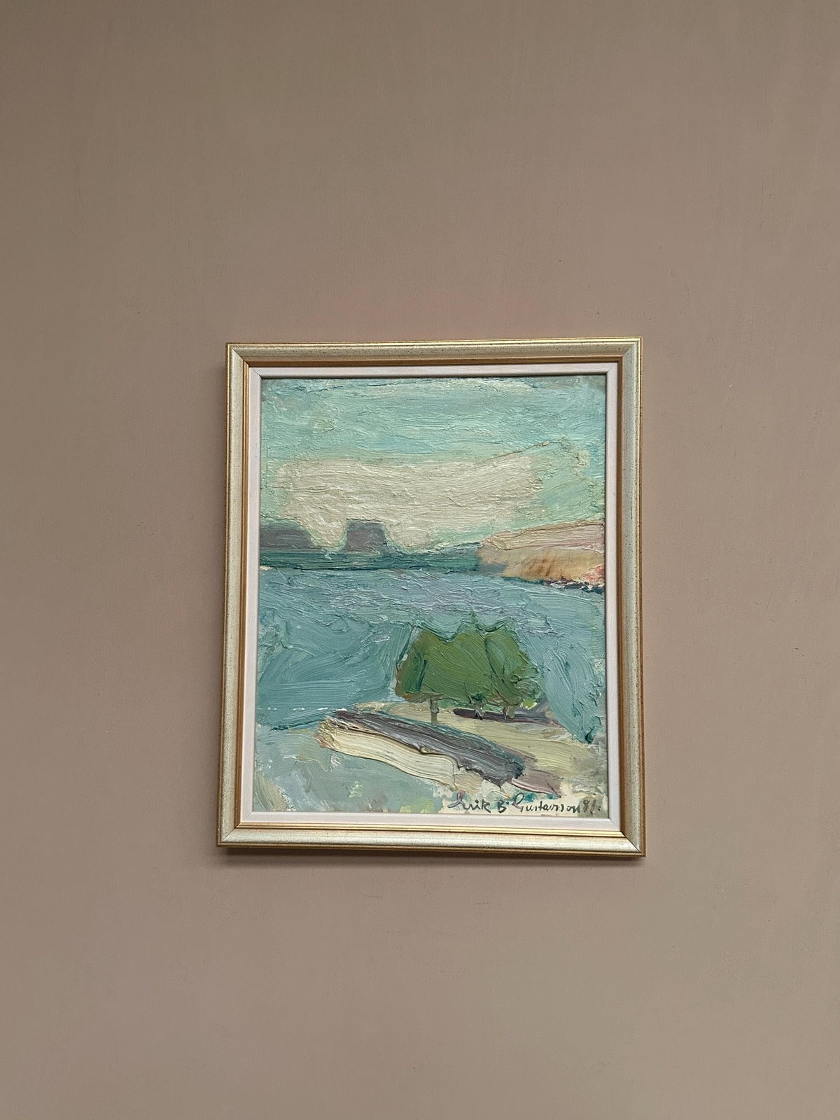 “Coastal Landscape” by Erik Birger Gustafson