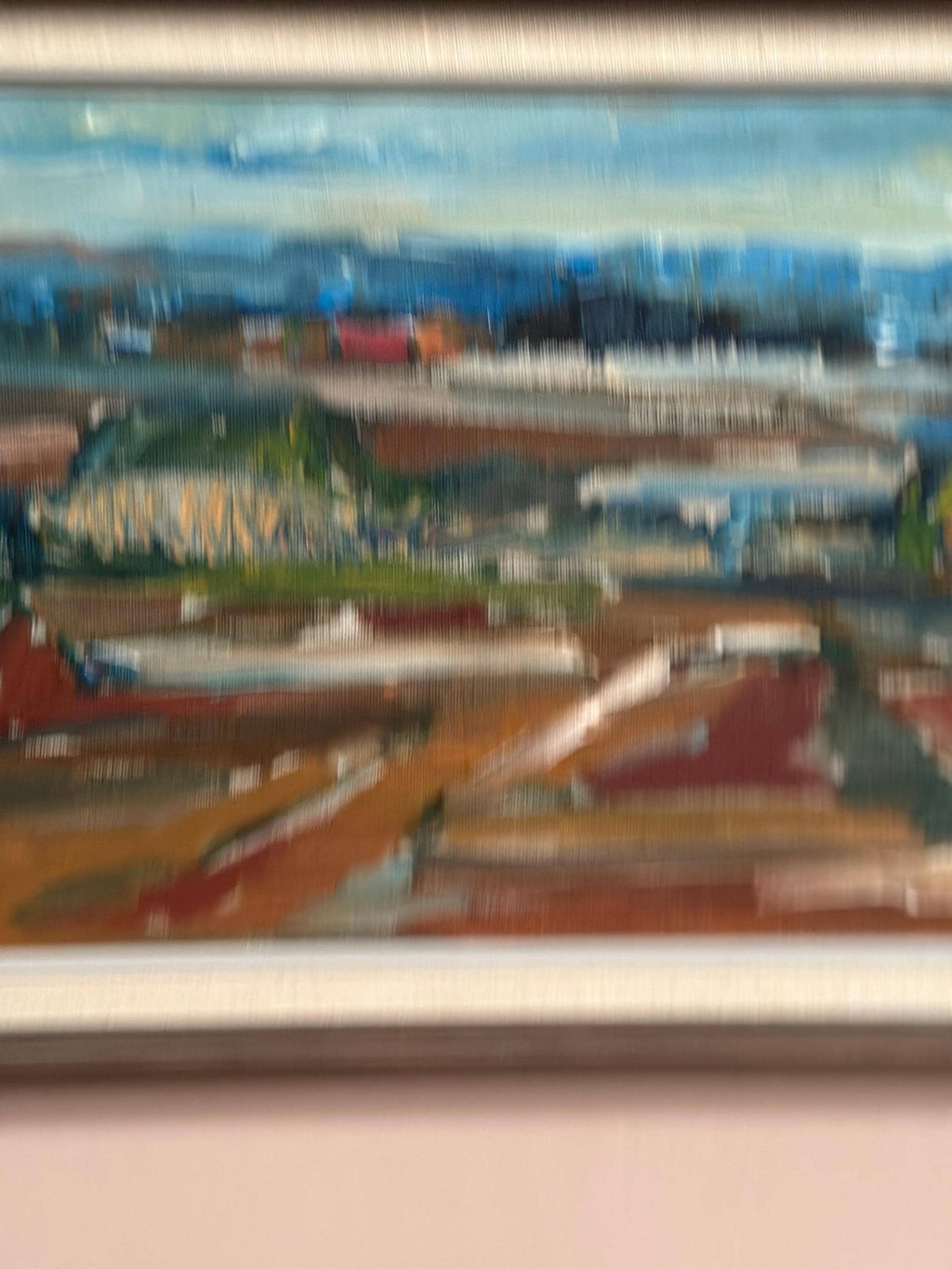 “Landscape” by Jerzy Luczak‑Szewczyk (1923–1975)
