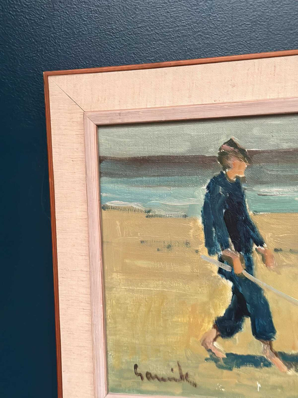 “Children on Donkeys at the Beach” by Tage Gavik