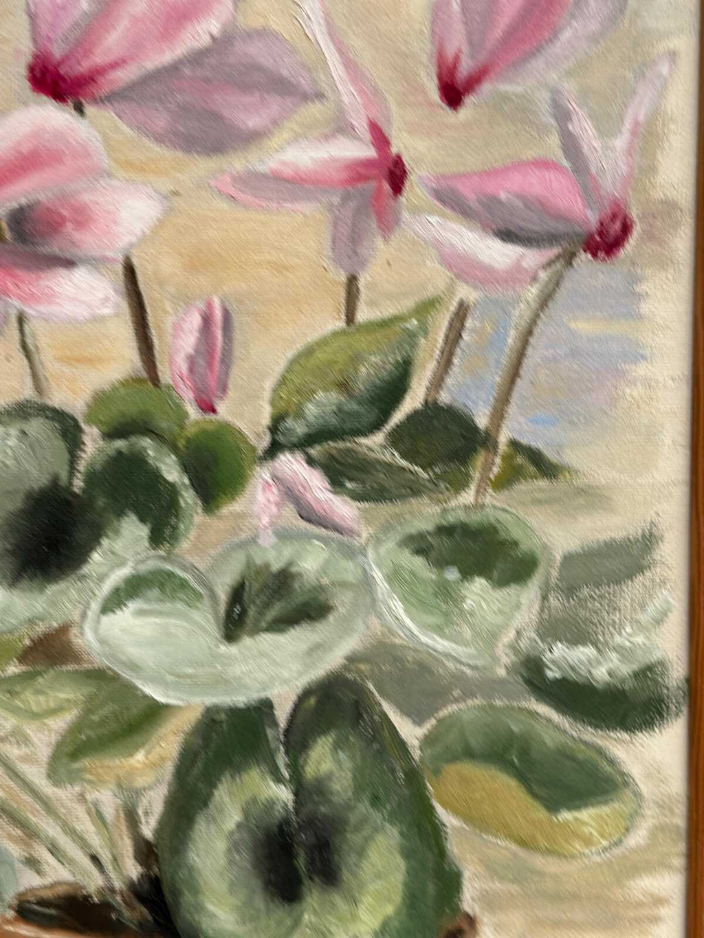 “Still Life with Pink Flowers ” by ADA