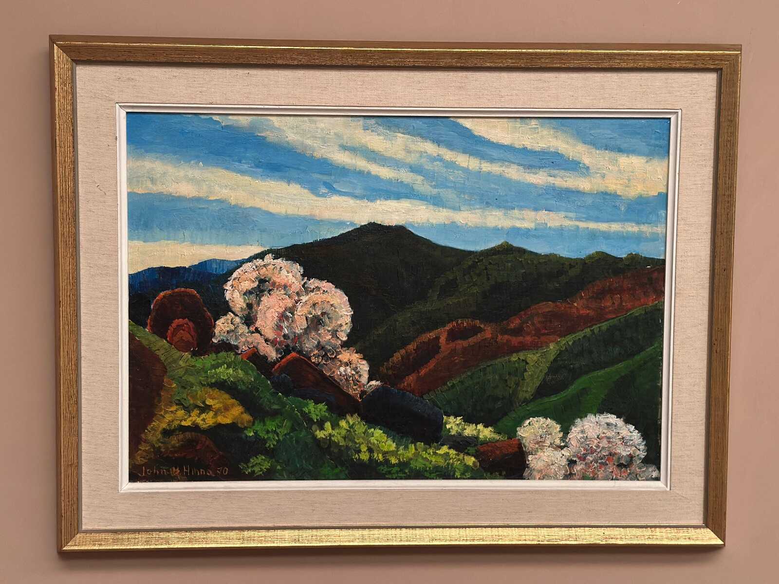 “Mountain Landscape” by John B. Hinna