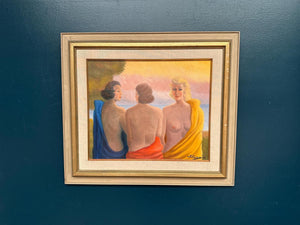 “Three Women” by N. Leon (1947)