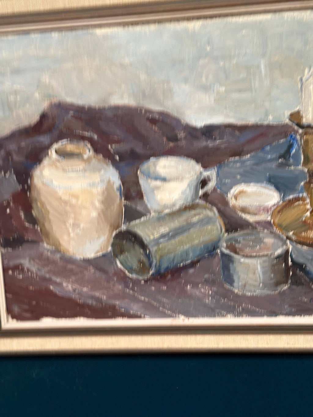 “Still Life with Candlestick” by M. Broquist