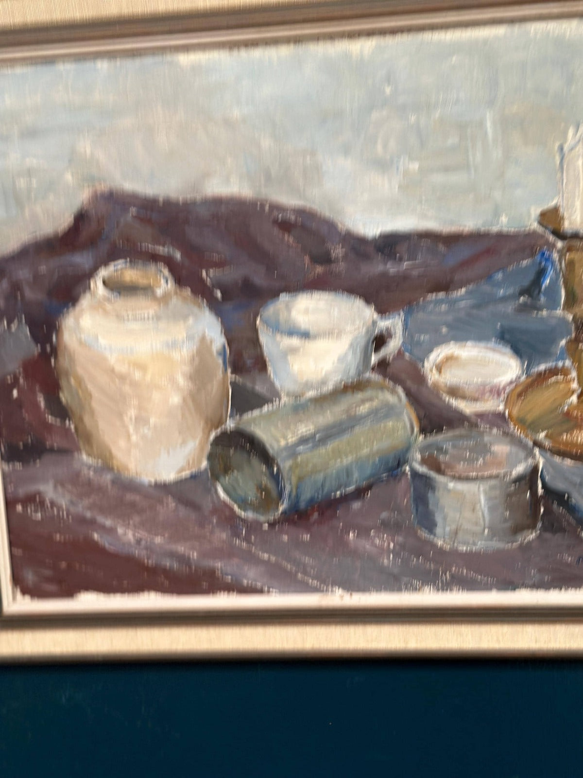 “Still Life with Candlestick” by M. Broquist