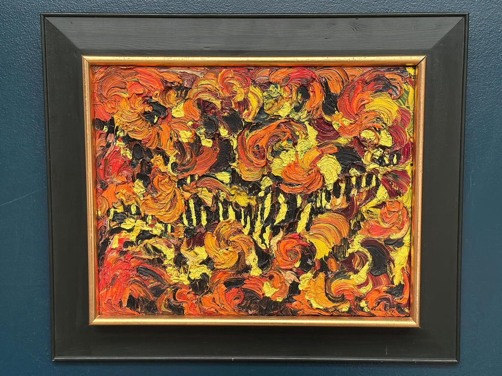 “Flowers” by Sarah Sandberg – Dated 1973