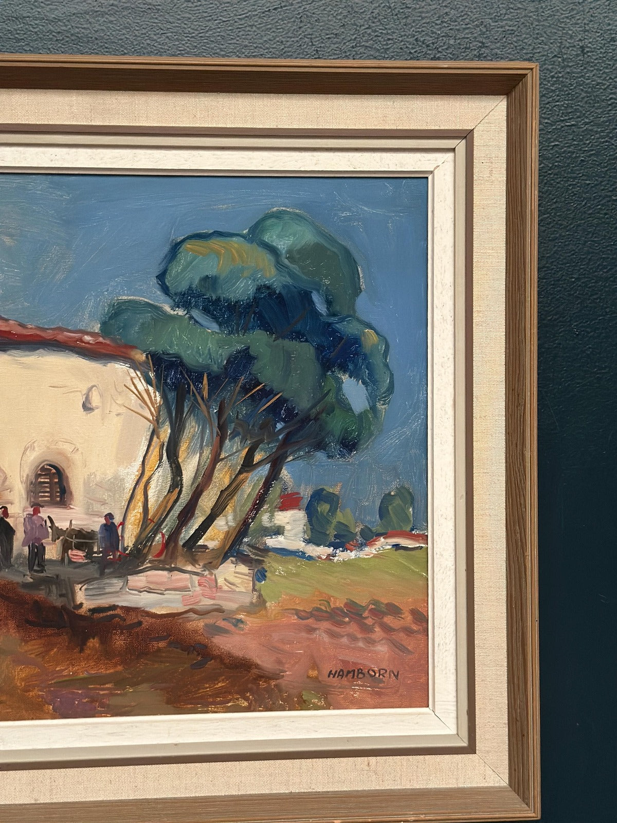 “Mediterranean Scene” by Axel Hamborn