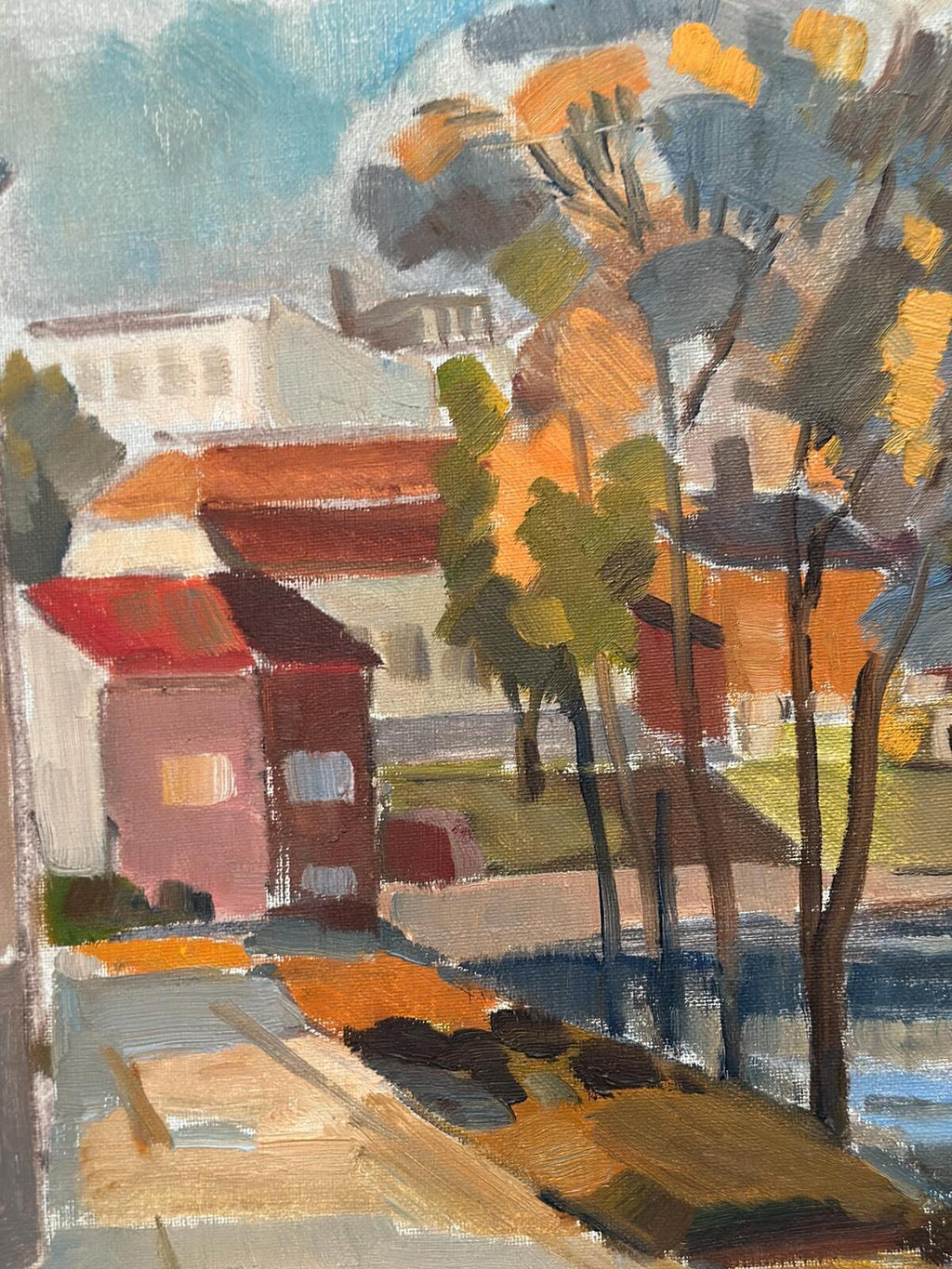 “Riverside Village” by B. Lundqvist