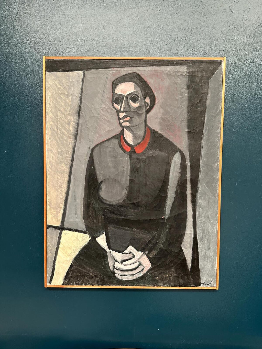 “Portrait of Mrs. S” by Axel Ekelund
