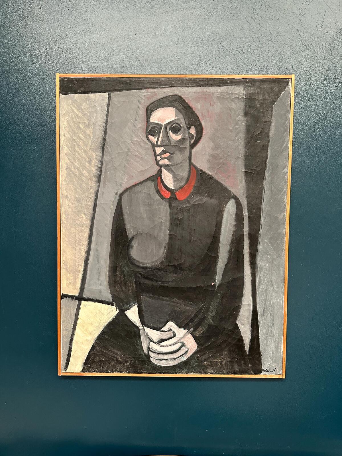 “Portrait of Mrs. S” by Axel Ekelund
