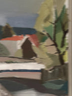 “Landscape” by Bengt Eklund (1916–1989)