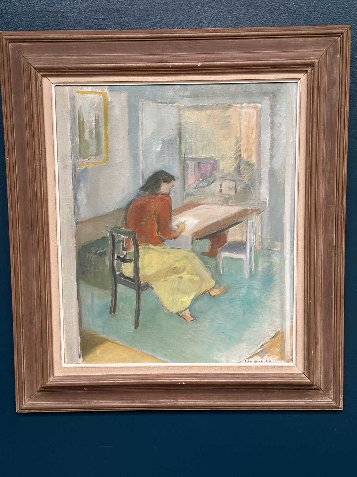 “The Letter Writer” by Sigge Ljungkvist