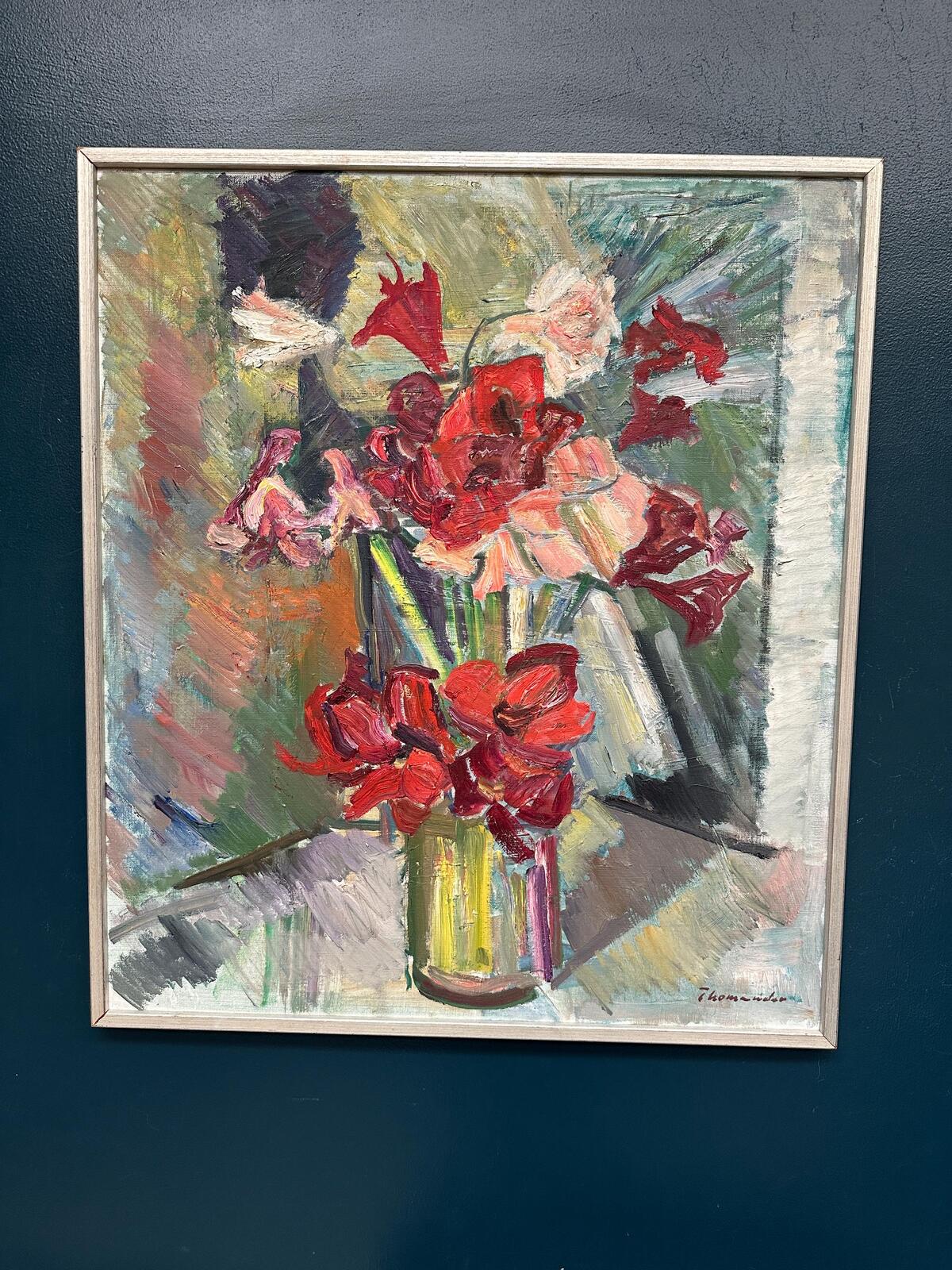 “Still Life with Flowers” by Harry Thomander