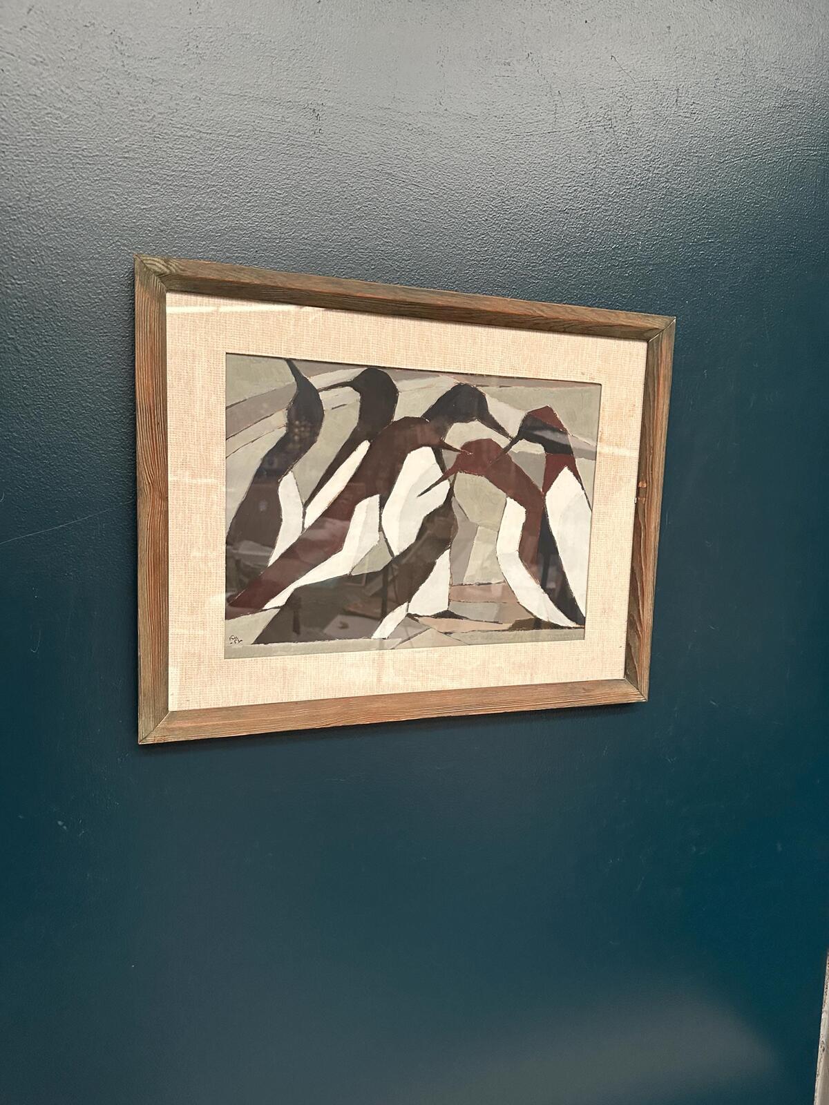 “Herring Pigs” by Kurt Ullberger –   Dated 1952