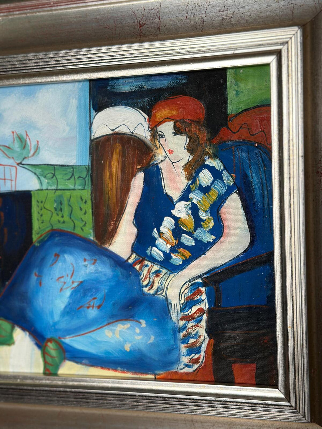 “Seated Woman” by M. Varle