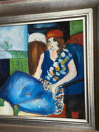 “Seated Woman” by M. Varle