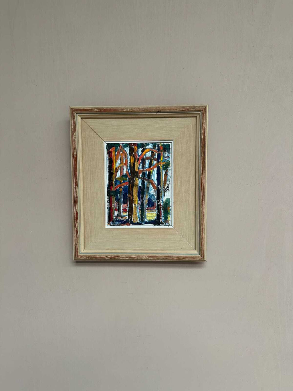 "Tree Trunks" by Wilhelm Henning