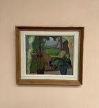 “Window View with Windmill” – Attributed to Sune Petterson