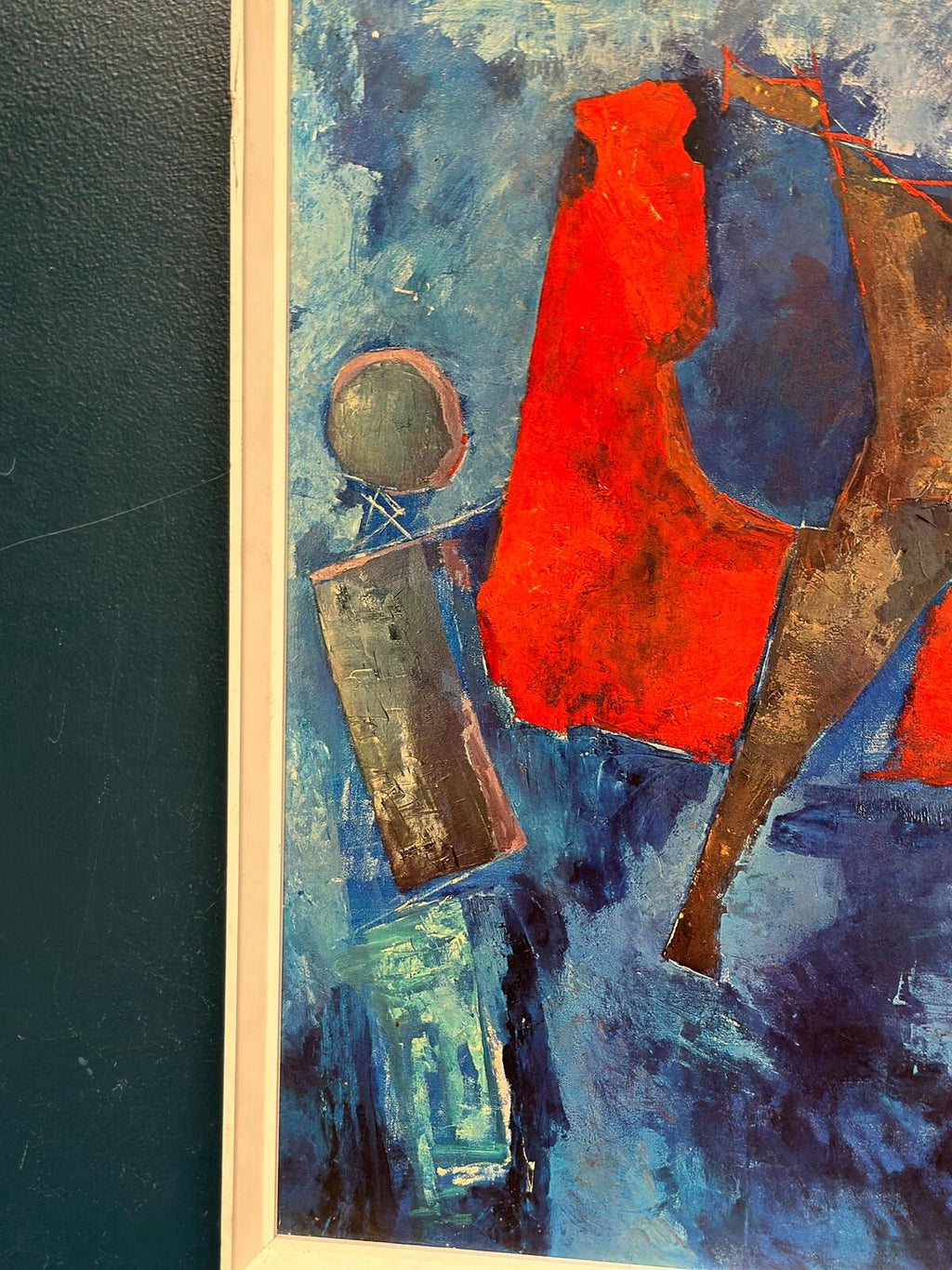 “PRÆSENTATION I BLÅT” by Marino Marini