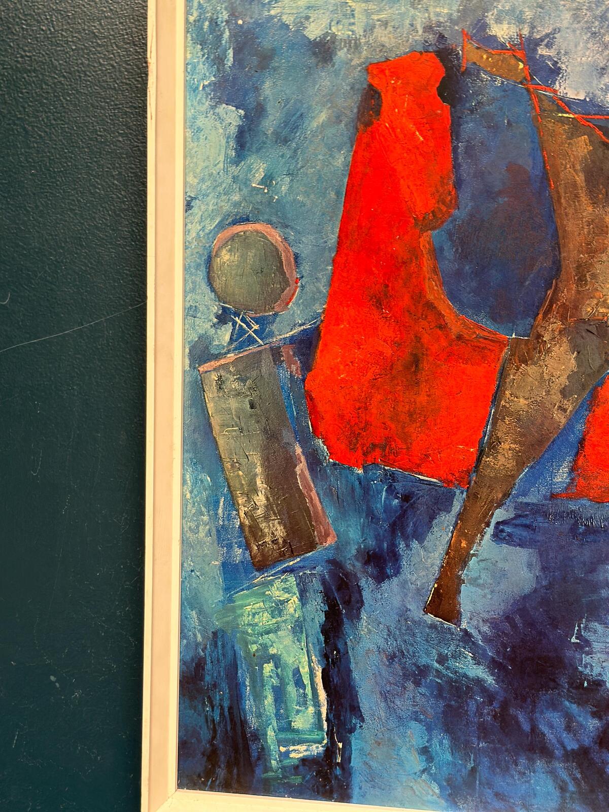 “PRÆSENTATION I BLÅT” by Marino Marini