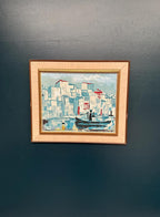 “Harbor Scene” by Costa