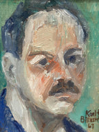 “Portrait of a Man” by Carl-Erik Billeström
