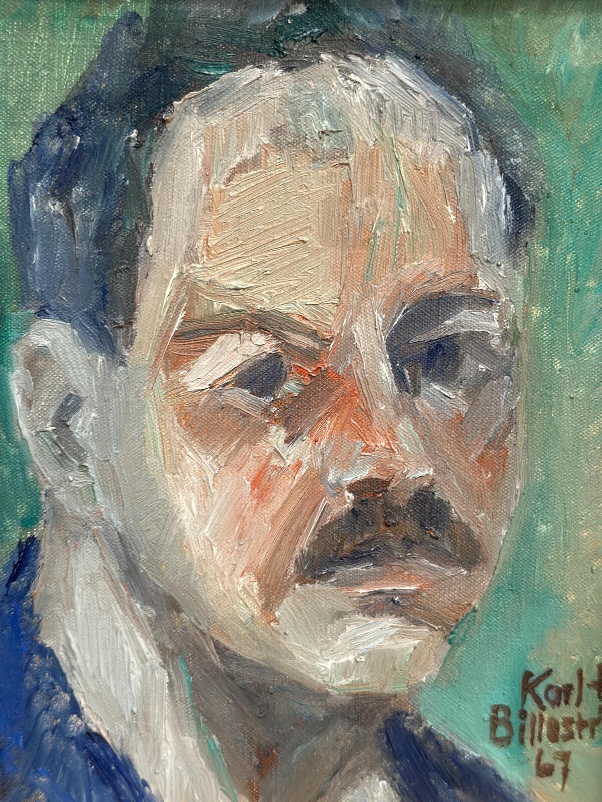 “Portrait of a Man” by Carl-Erik Billeström