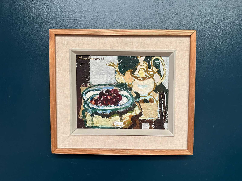 “ Fruits and Teapot” by Hans Larsson