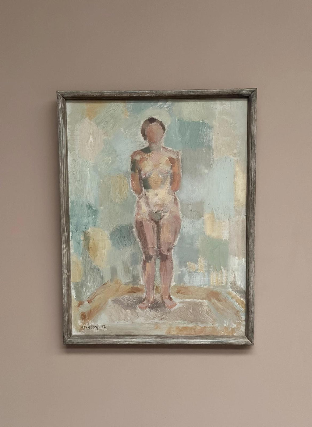 “Nude Study” by Birger Forsberg