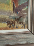 Landscape with Barns