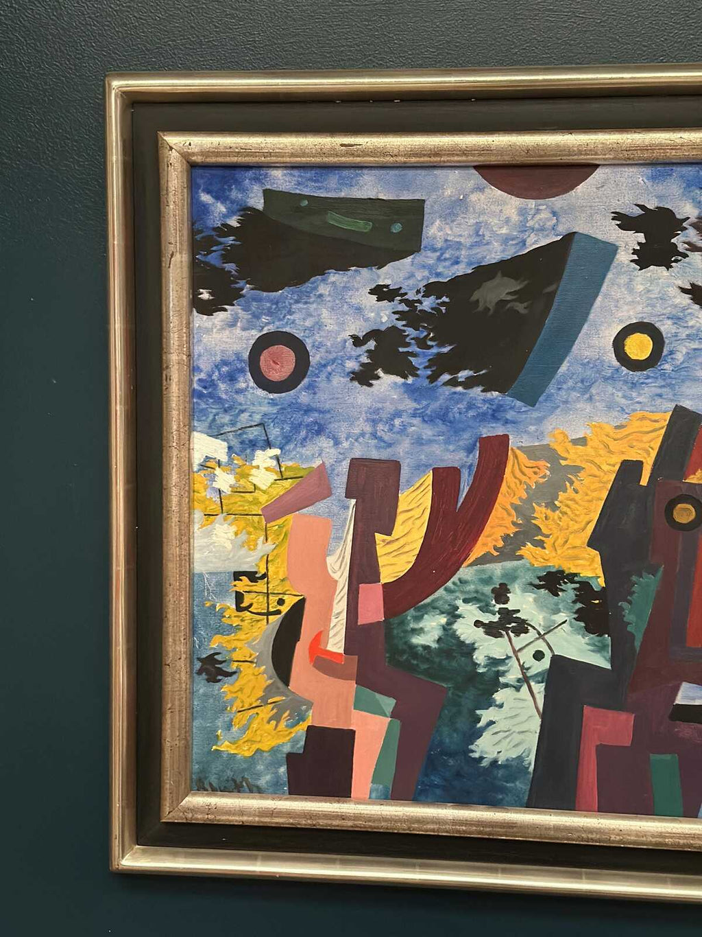 “Abstract Composition” by Manfred Bluth