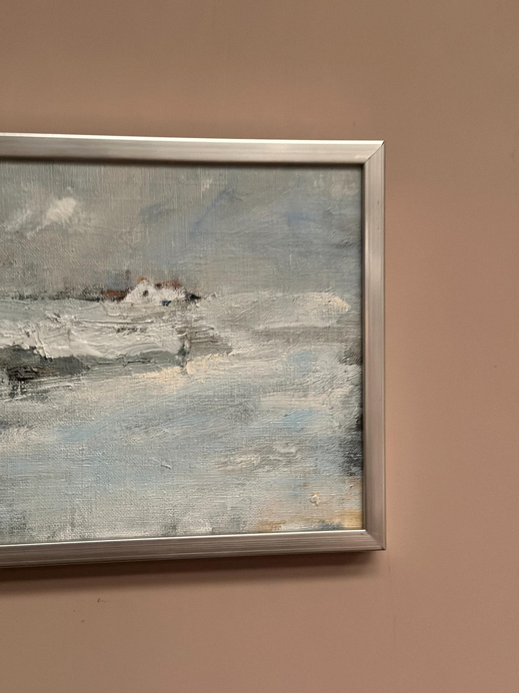 “Sea Motif with House” by G. Rosén