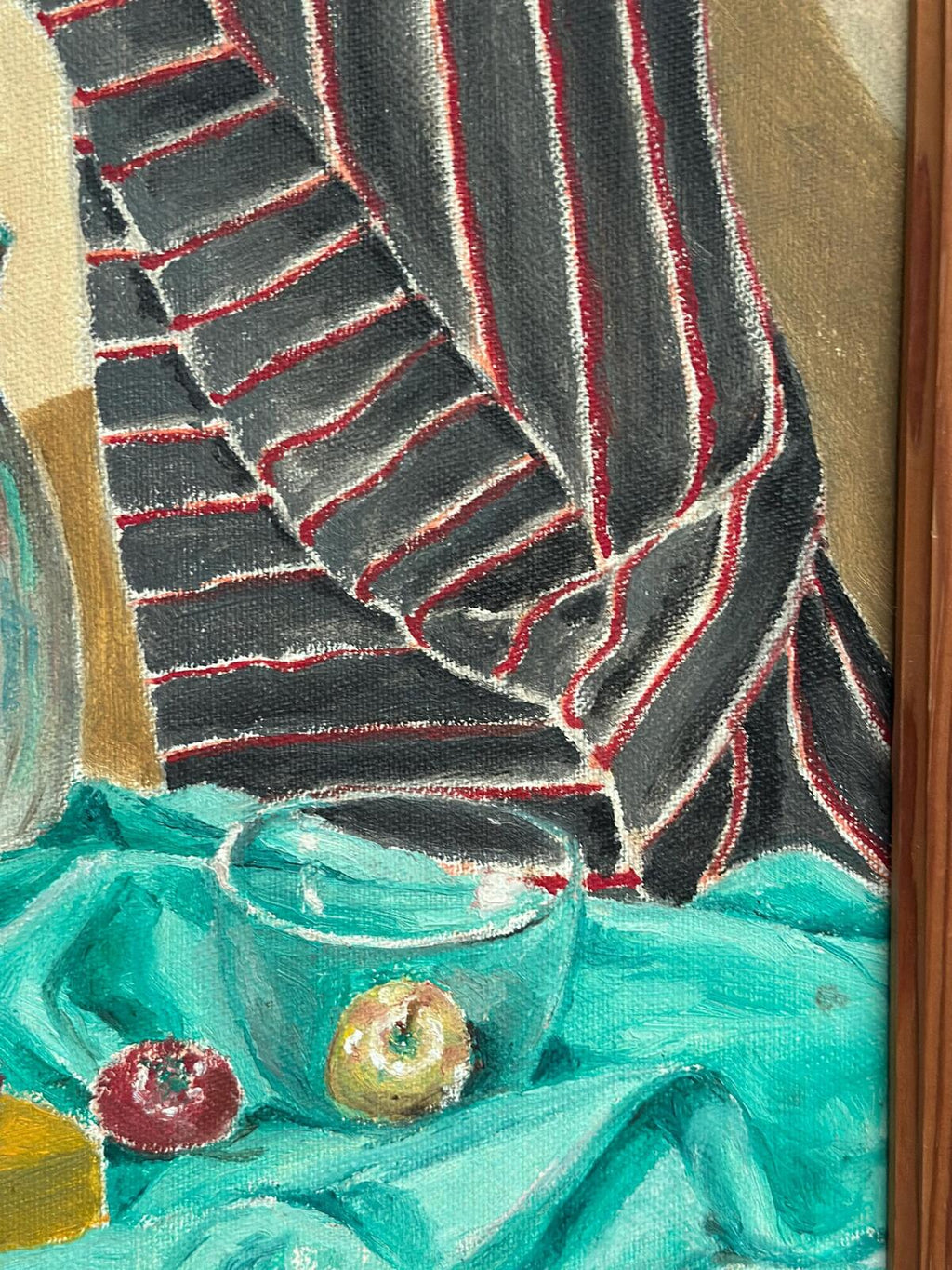 “Still Life with Fruits and Vase” by Sune Lindahl