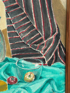 “Still Life with Fruits and Vase” by Sune Lindahl
