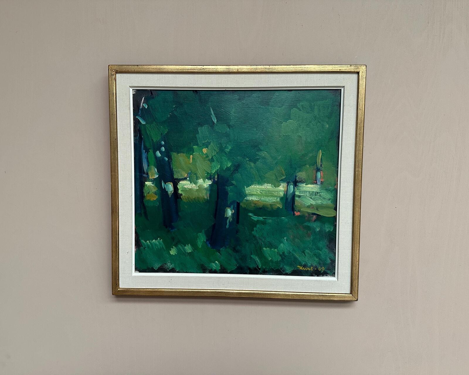 “Forest Grove” by Kurt Rubank (1923–2006) – Dated 1969