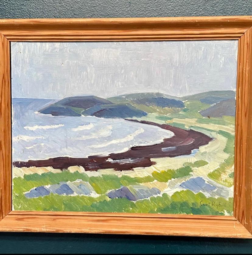 “Coastal Landscape” by Curt Rydell