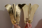 Pair of Mid-Century Brass Swedish Sconces