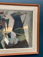 “Cubist Still Life” by Sven Johansson (1916–1990)