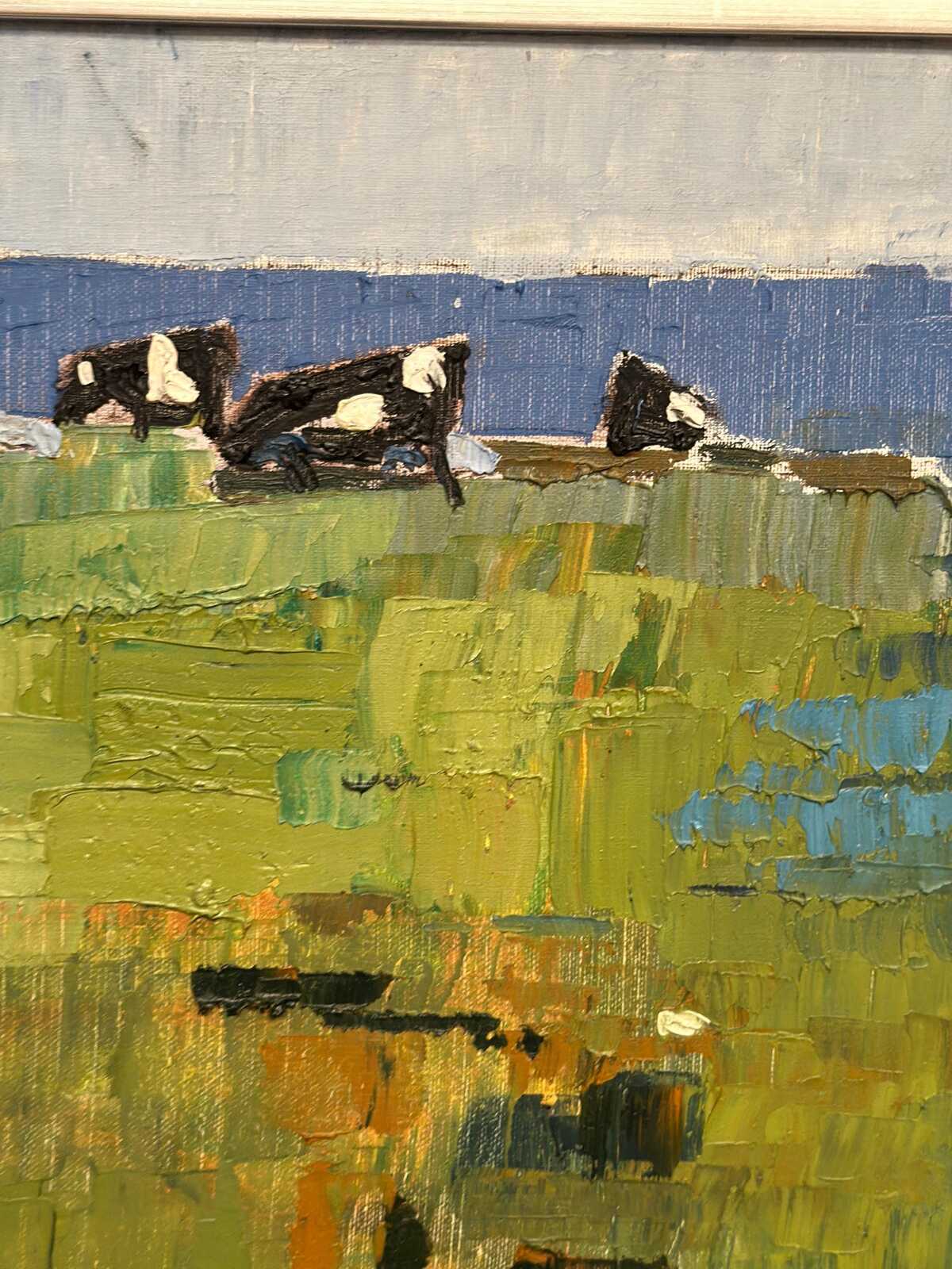 “Cows by the Sea” by Stig Rosell
