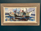 “Marine Scene” attributed to Gösta Stawåsen