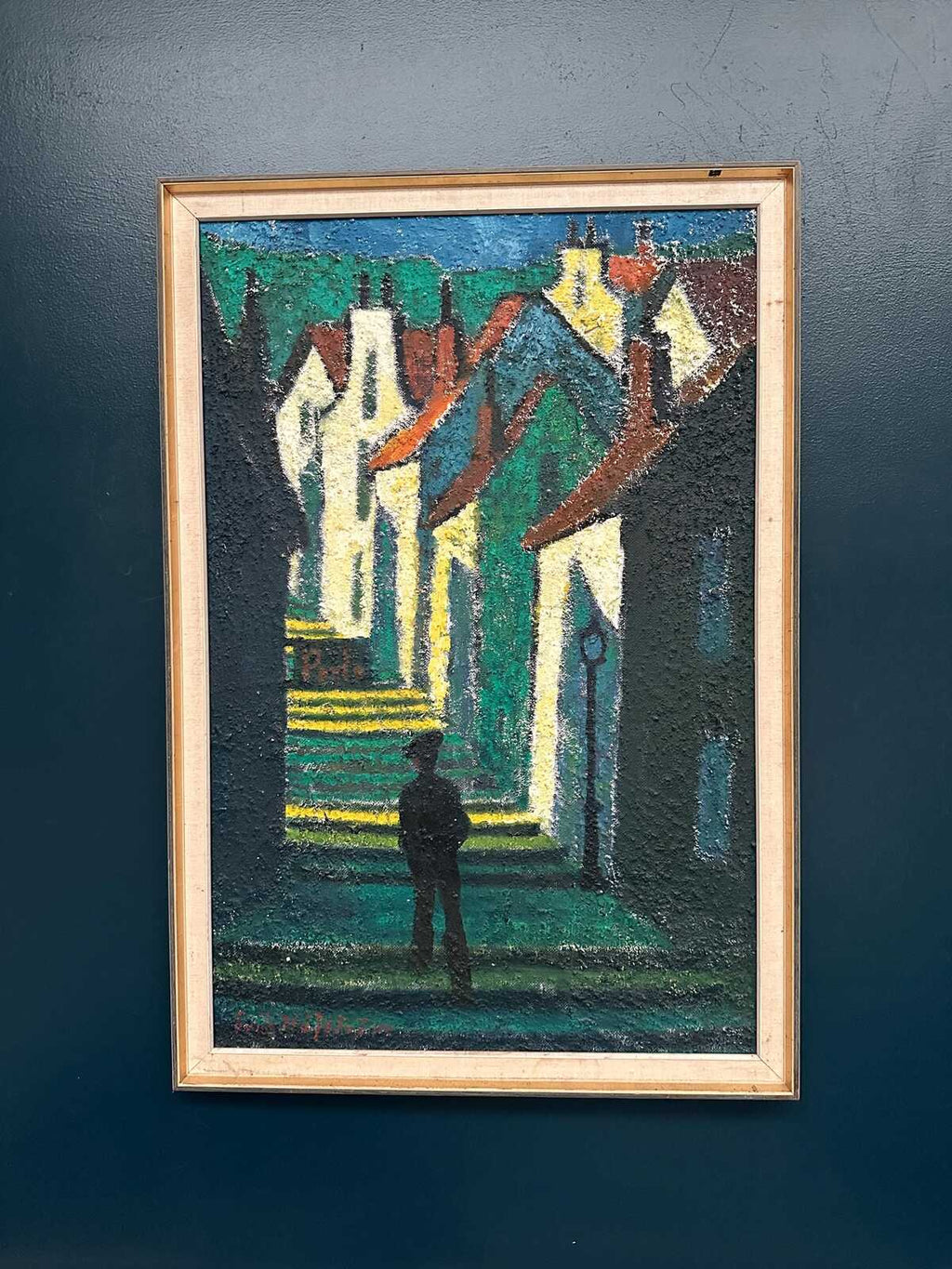 “Promenad mellan hus” by Erik Håfström